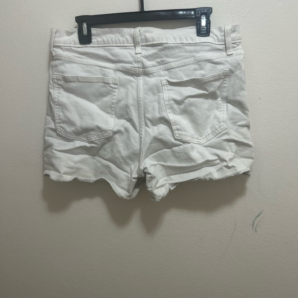 GAP Women's White Jean Shorts